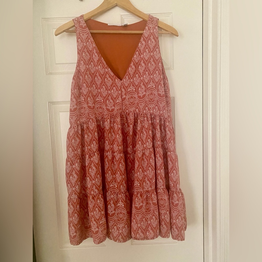 Sincerely Jules XL sundress - like new - 100% Rayon - cute design - non smoking
